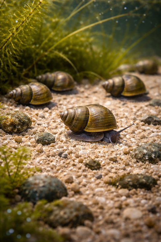 UK Trapdoor Snails (Viviparus viviparus)
